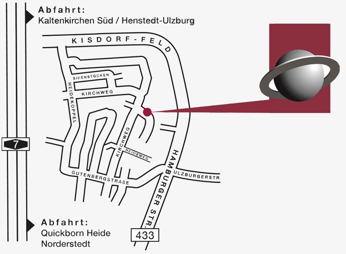 Titan Praecis Anfahrt